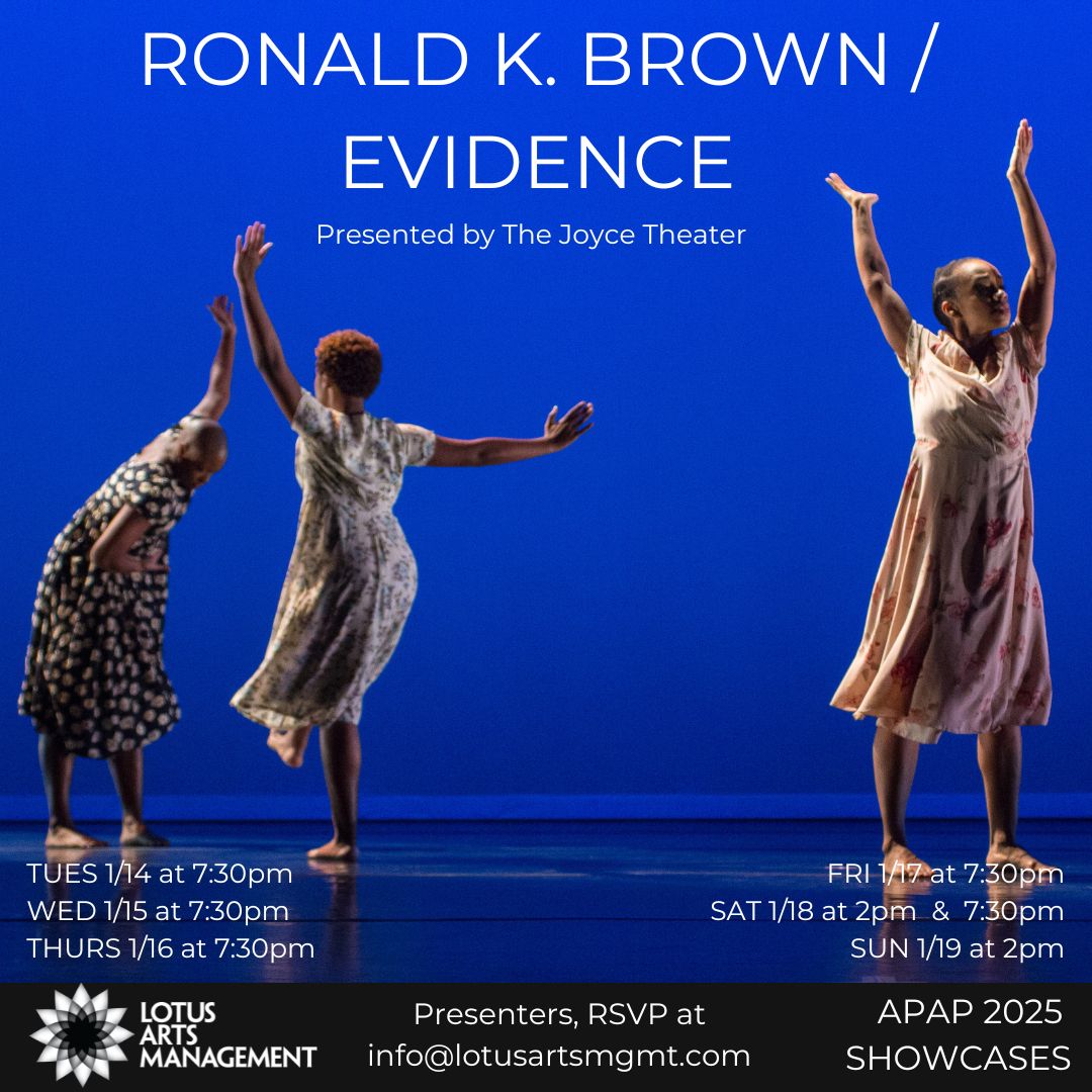 Ronald K. Brown / EVIDENCE presented by the Joyce Theater